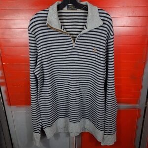 Polo Ralph Lauren Striped Pullover Sweater mens size Large
